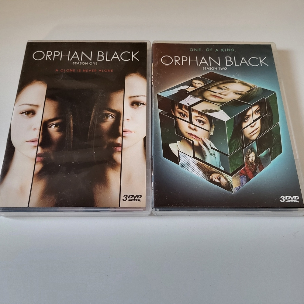 Orphan Black Season 1 and 2 on DVD